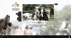 Desktop Screenshot of horseball.at